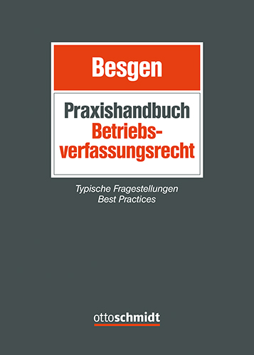 Buchcover Praxishandbuch Betriebsverfassungsrecht